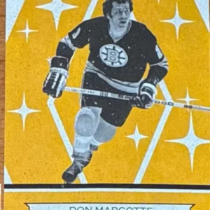 Don Marcotte 2023-24 Upper Deck Boston Bruins Centennial Retro Variant #66