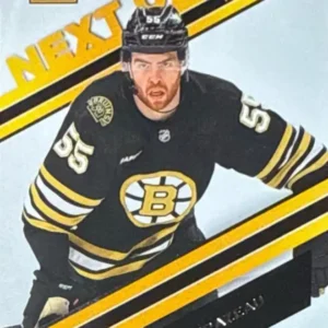 Justin Brazeau 2023-24 Upper Deck Boston Bruins Centennial Next Up! #N-2