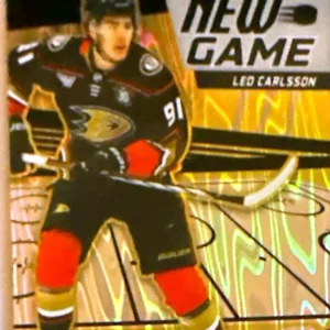 Leo Carlsson 2024-25 Upper Deck Synergy Hockey New Game #NG-3