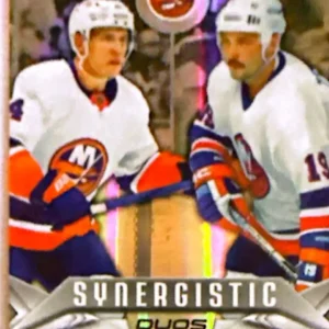 Bo Horvat / Brock Nelson 2024-25 Upper Deck Synergy Hockey Synergistic Duos Stars #SD-16