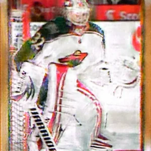 Niklas Backstrom 2012-13 Panini Score Hockey Base Gold Rush #243