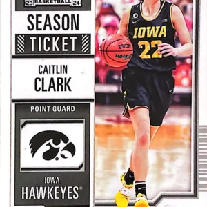 Caitlin Clark 2024 Panini Caitlin Clark Collection College Contenders #CC1