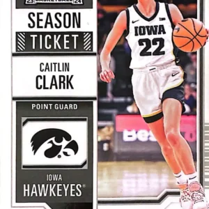 Caitlin Clark 2024 Panini Caitlin Clark Collection College Contenders #CC3