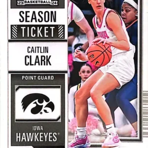 Caitlin Clark 2024 Panini Caitlin Clark Collection College Contenders #CC4