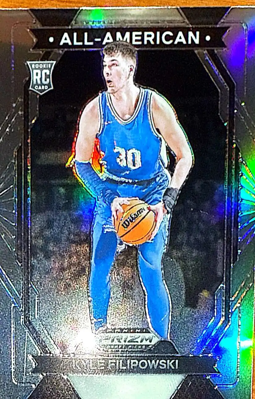 Kyle Filipowski 2024 Panini Prizm Draft Picks Basketball All-American Prizms Silver #20