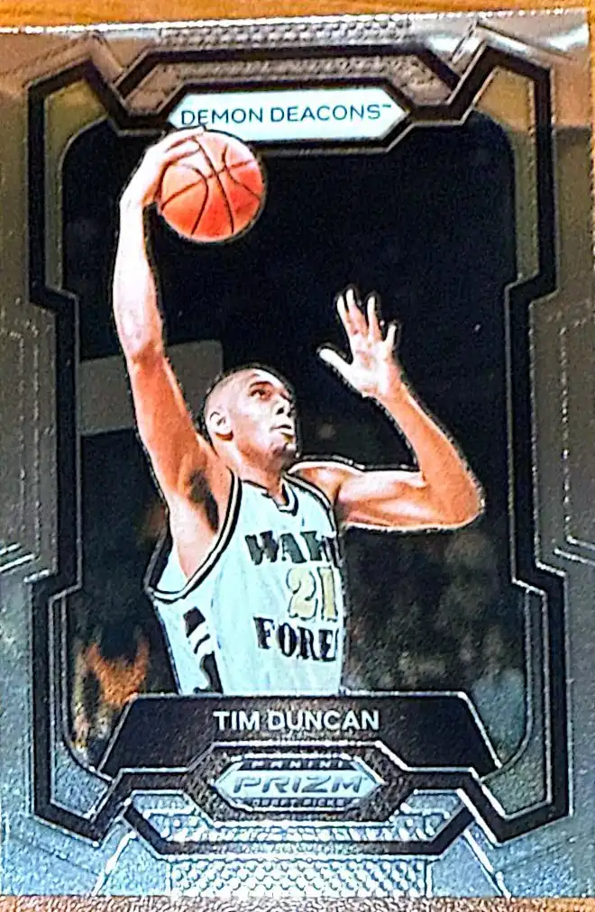 Tim Duncan 2024 Panini Prizm Draft Picks Basketball Base #63
