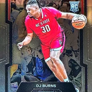 DJ Burns 2024 Panini Prizm Draft Picks Basketball Base #97
