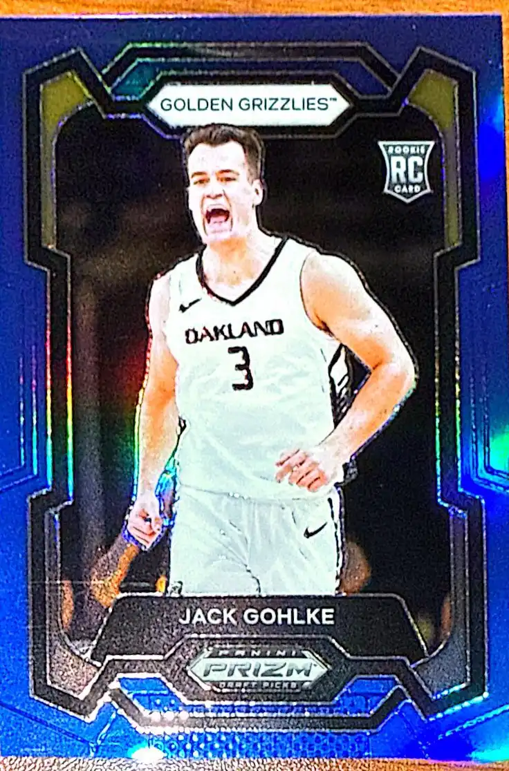 Jack Gohlke 2024 Panini Prizm Draft Picks Basketball Base Prizms Blue #32 /199
