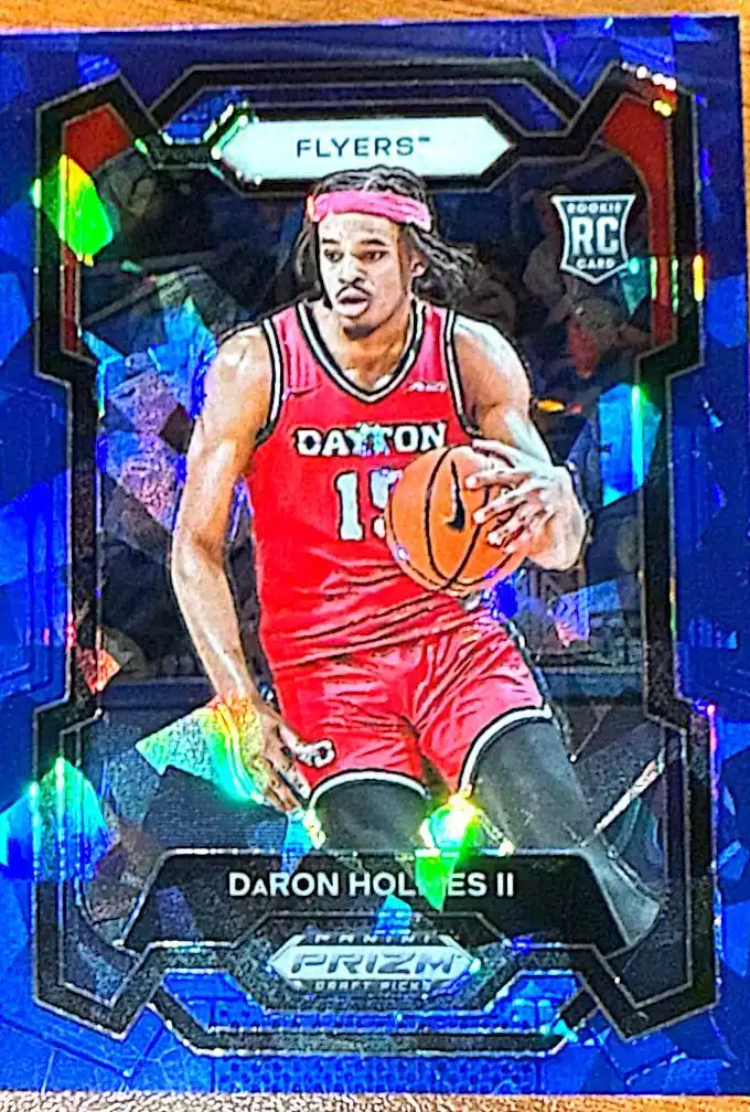 DaRon Holmes II 2024 Panini Prizm Draft Picks Basketball Base Prizms Blue Ice #70 /99