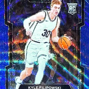 Kyle Filipowski 2024 Panini Prizm Draft Picks Basketball Base Prizms Blue Wave #28 /249