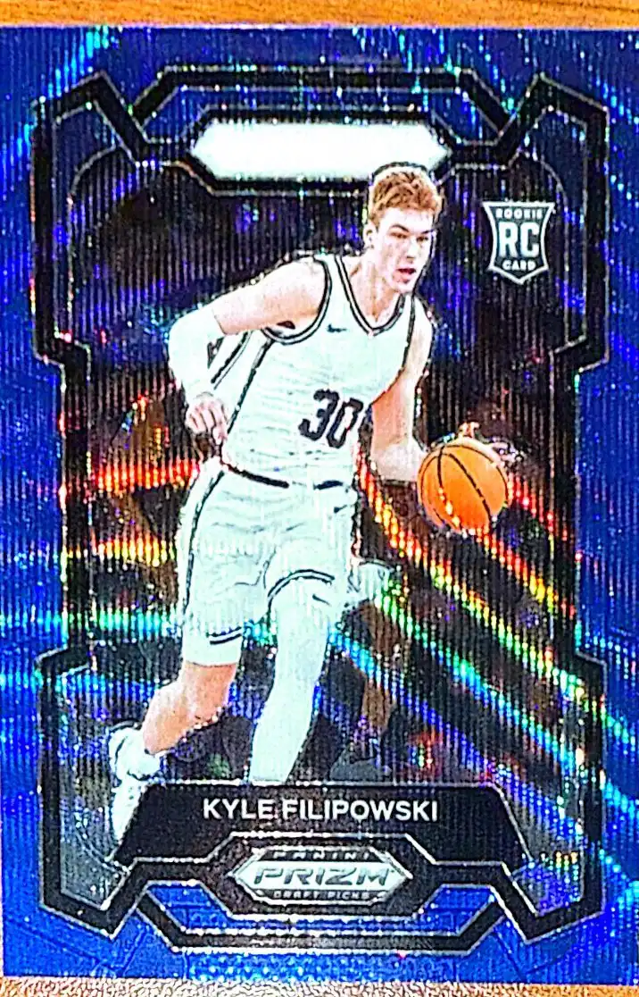 Kyle Filipowski 2024 Panini Prizm Draft Picks Basketball Base Prizms Blue Wave #28 /249
