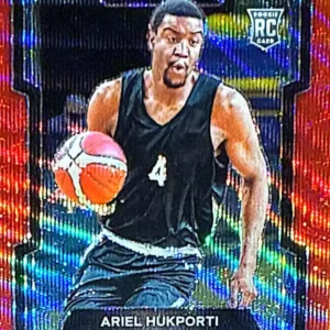 Ariel Hukporti 2024 Panini Prizm Draft Picks Basketball Base Prizms Red Wave #78