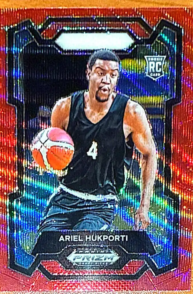 Ariel Hukporti 2024 Panini Prizm Draft Picks Basketball Base Prizms Red Wave #78