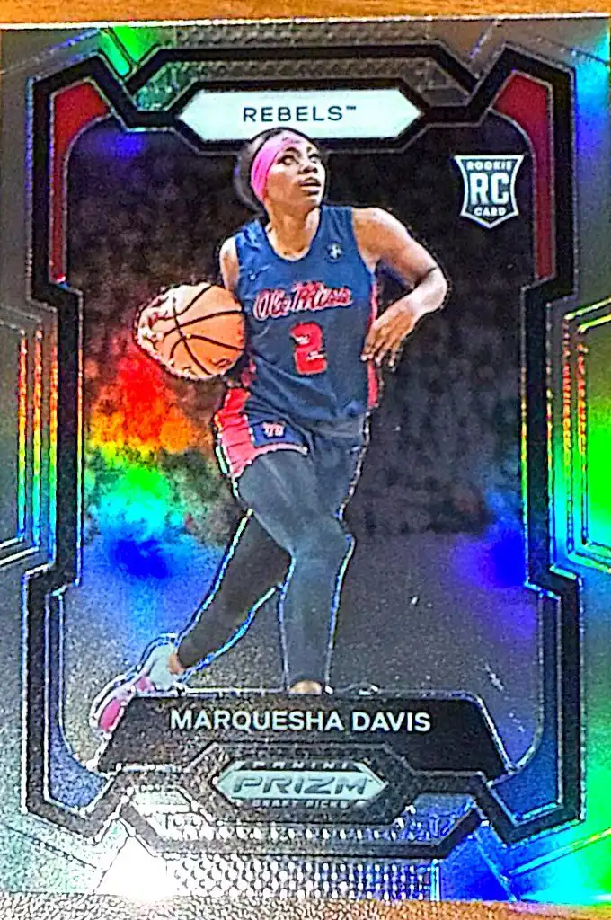 Marquesha Davis 2024 Panini Prizm Draft Picks Basketball Base Prizms Silver #96
