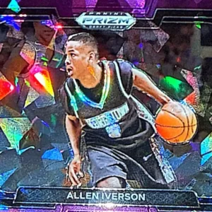 Allen Iverson 2024 Panini Prizm Draft Picks Basketball Base Variation Prizms Purple Ice #33 /149