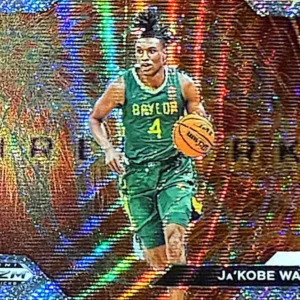 Ja'Kobe Walter 2024 Panini Prizm Draft Picks Basketball Fireworks Prizms Wave #3 /99