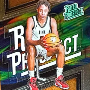Tre Johnson 2024 Panini Prizm Draft Picks Basketball Rated Prospect #15
