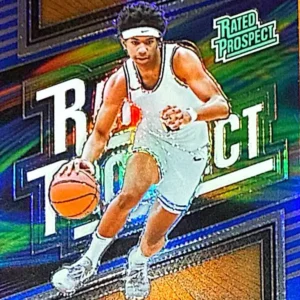 Jerry Easter II 2024 Panini Prizm Draft Picks Basketball Rated Prospect Prizms Blue #9 /199
