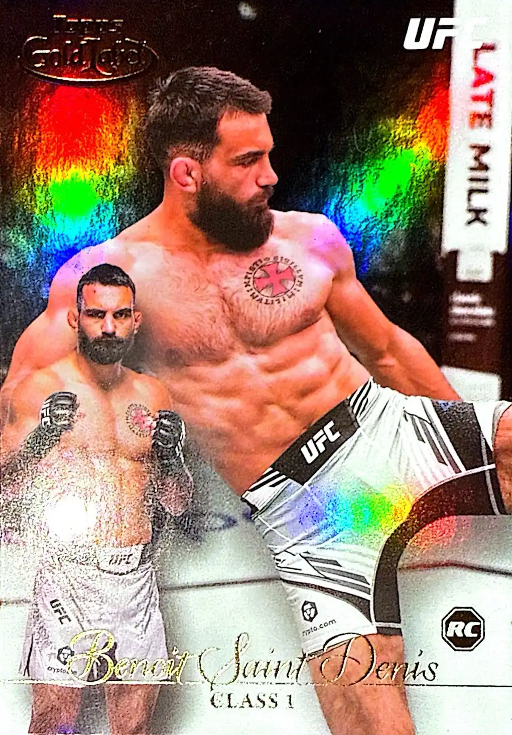 Benoit Saint Denis 2024 Topps Gold Label UFC Class 1 Base #30