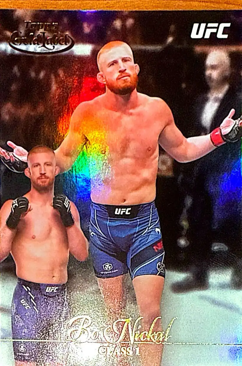 Bo Nickal 2024 Topps Gold Label UFC Class 1 Base #37