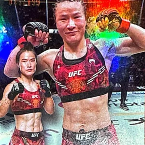 Zhang Weili 2024 Topps Gold Label UFC Class 1 Base Blue #95 /199