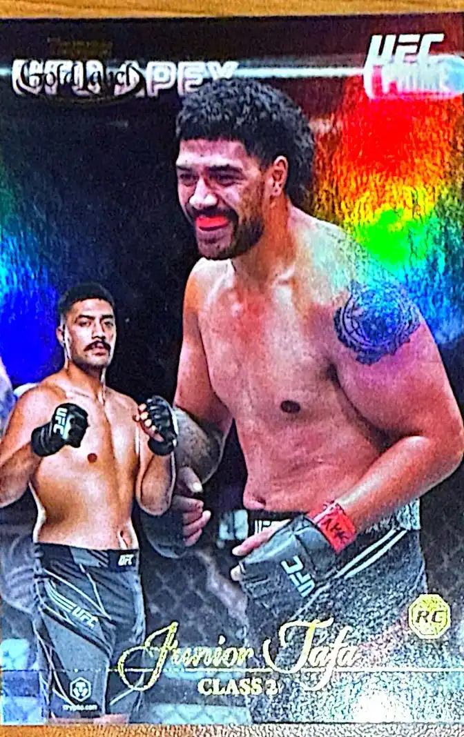 Junior Tafa 2024 Topps Gold Label UFC Class 2 Base #33