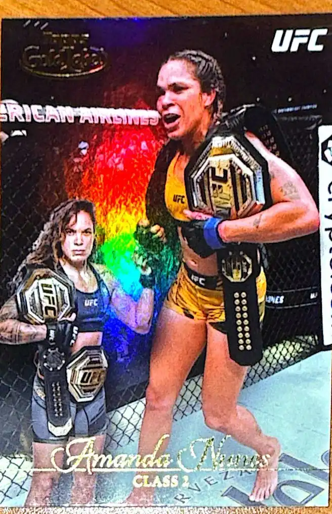 Amanda Nunes 2024 Topps Gold Label UFC Class 2 Base #34