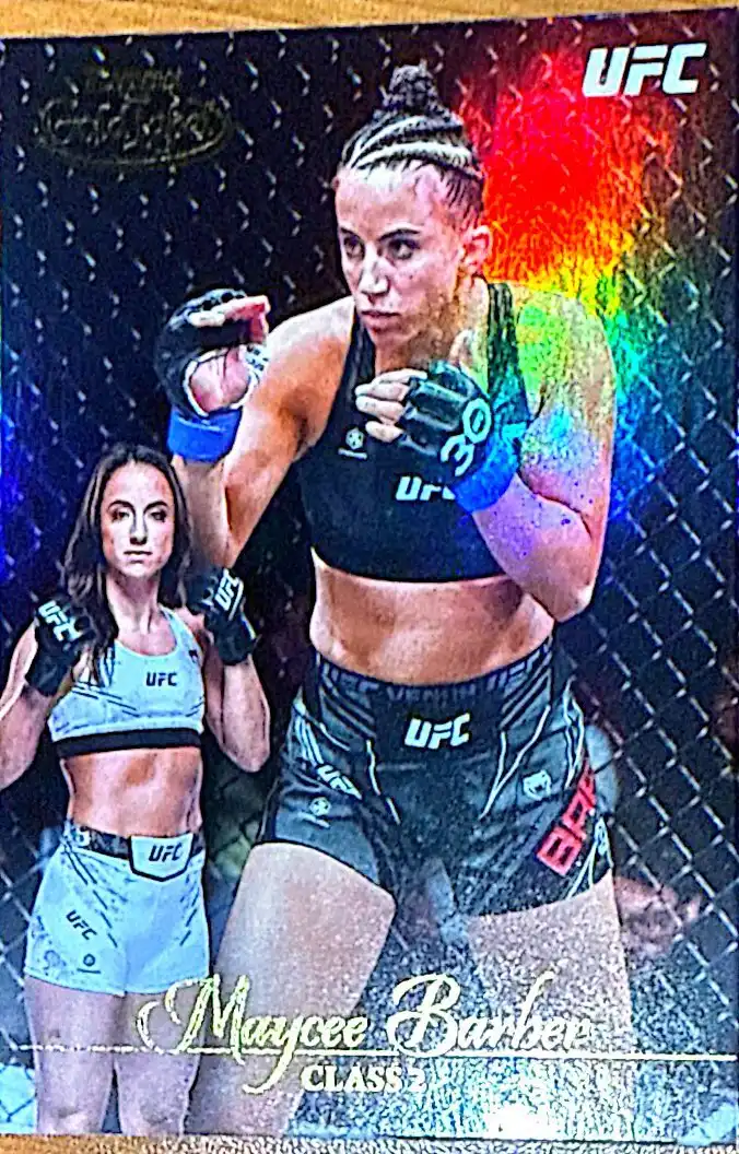 Maycee Barber 2024 Topps Gold Label UFC Class 2 Base #76