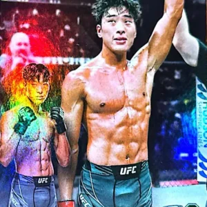Choi SeungWoo 2024 Topps Gold Label UFC Class 2 Base Green #3