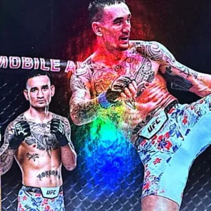 Max Holloway 2024 Topps Gold Label UFC Class 3 Base #58