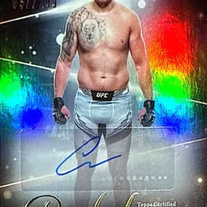 Serghei Spivac 2024 Topps Gold Label UFC Ranked Ink Autographs #RIK-SSP
