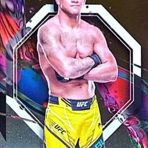 Gilbert Burns 2024 Topps Finest UFC Base Set #68