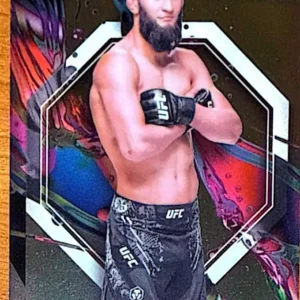 Khamzat Chimaev 2024 Topps Finest UFC Base Set #89