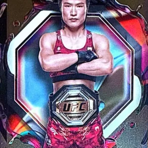 Zhang Weili 2024 Topps Finest UFC Base Set - Rare #296