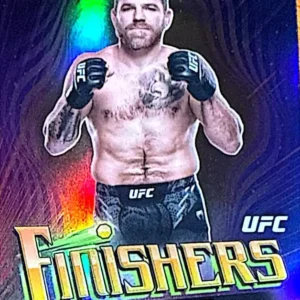 Jim Miller 2024 Topps Finest UFC Finishers Refractors #FIN-3