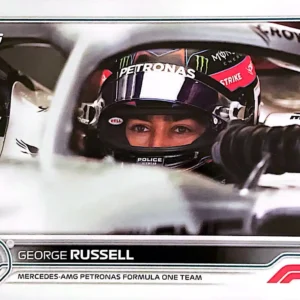 George Russell - F1 Drivers 2022 Topps Formula 1 Racing Base #19