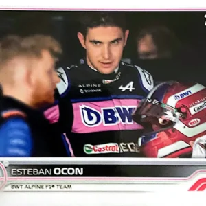 Esteban Ocon - F1 Drivers 2022 Topps Formula 1 Racing Base #42