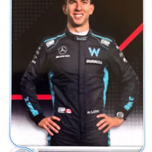 Nicholas Latifi - F1 Drivers 2022 Topps Formula 1 Racing Base #51