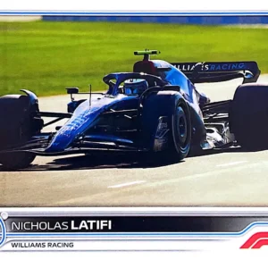 Nicholas Latifi - F1 Drivers 2022 Topps Formula 1 Racing Base #52