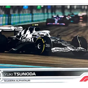 Yuki Tsunoda - F1 Drivers 2022 Topps Formula 1 Racing Base #63