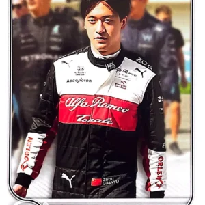 Zhou Guanyu - F1 Drivers 2022 Topps Formula 1 Racing Base #68