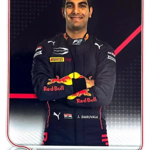 Jehan Daruvala - F2 Drivers 2022 Topps Formula 1 Racing Base #78