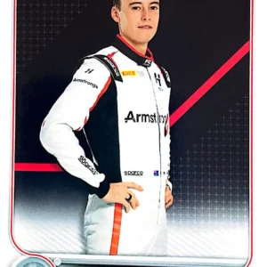 Marcus Armstrong - F2 Drivers 2022 Topps Formula 1 Racing Base #84