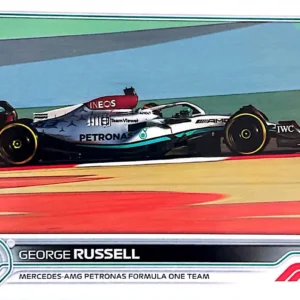 George Russell - F1 Cars 2022 Topps Formula 1 Racing Base #112