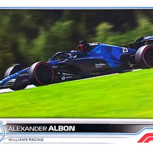 Alexander Albon - F1 Cars 2022 Topps Formula 1 Racing Base #124