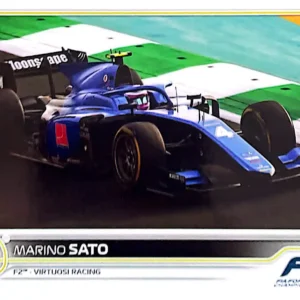 Marino Sato - F2 Cars 2022 Topps Formula 1 Racing Base #132