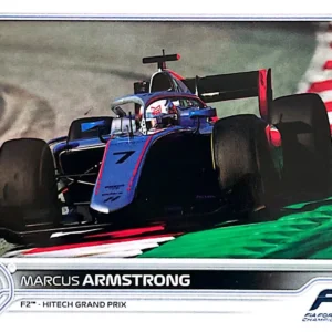 Marcus Armstrong - F2 Cars 2022 Topps Formula 1 Racing Base #136