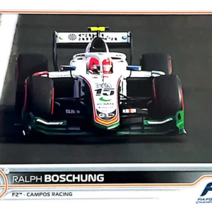 Ralph Boschung - F2 Cars 2022 Topps Formula 1 Racing Base #142