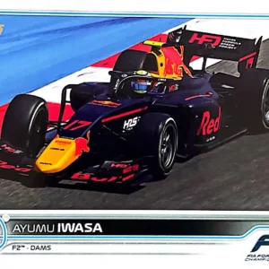 Ayumu Iwasa - F2 Cars 2022 Topps Formula 1 Racing Base #144