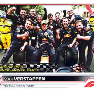 Max Verstappen - Grand Prix Winners 2022 Topps Formula 1 Racing Base #155